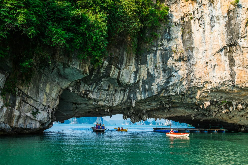Caves in Halong Bay (Source Vietnam Tourism)