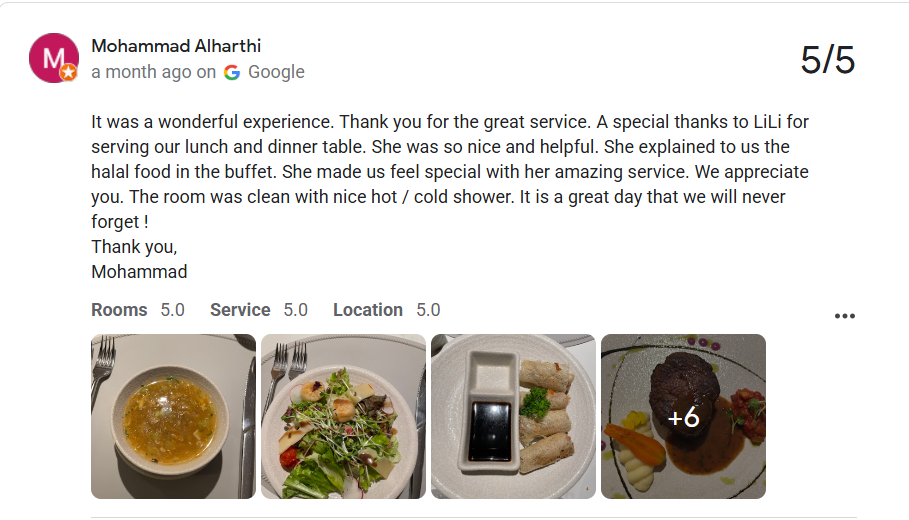 What guests say about the vegetarian, vegan, and health-conscious meal options that Grand Pioneer Cruise offers