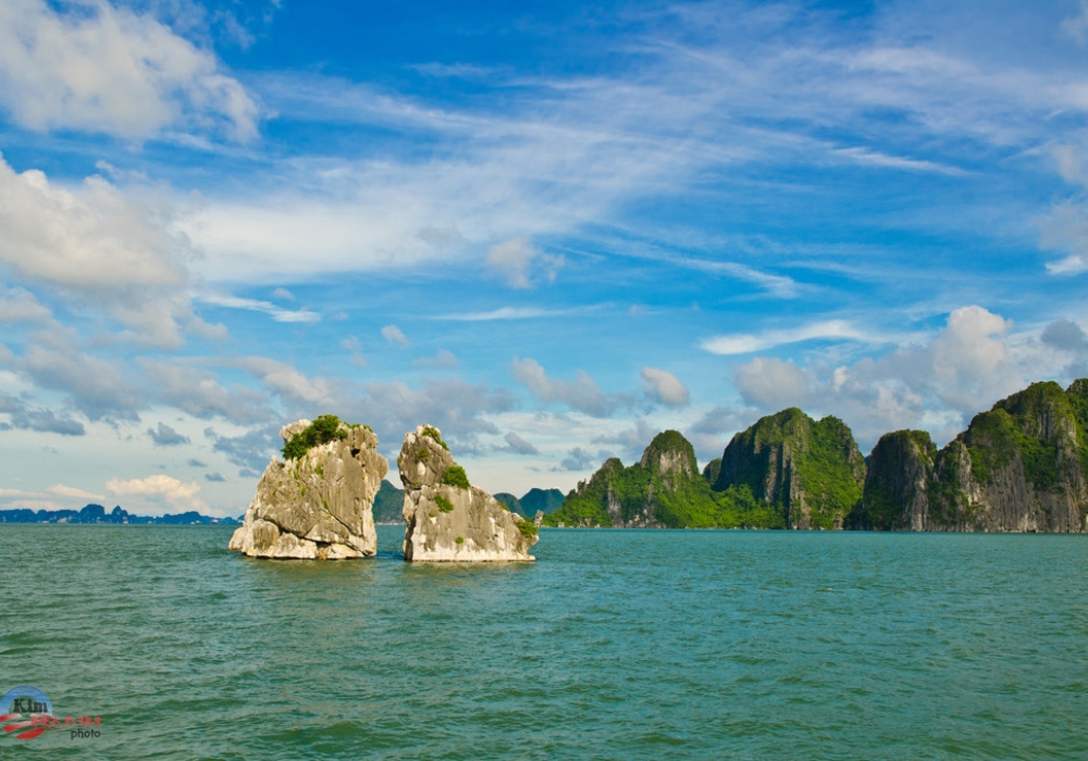 Weather conditions play an important role in the experience of viewing Ga Choi Islet